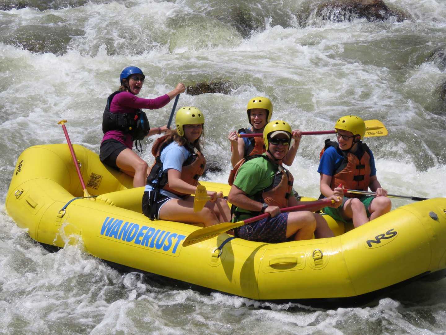 Closest whitewater rafting to Cheyenne, Wyoming