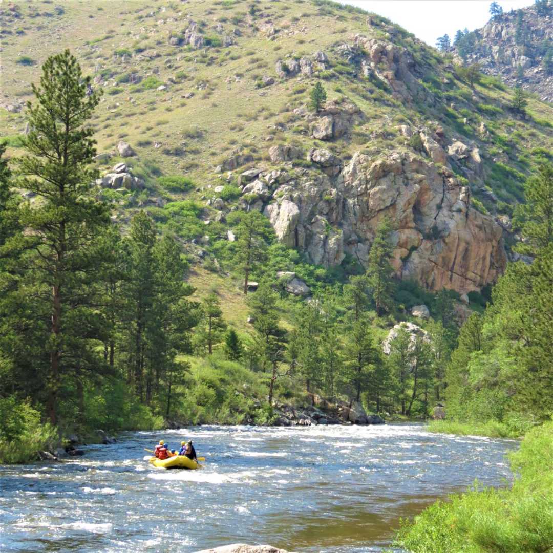 Poudre River whitewater rafting