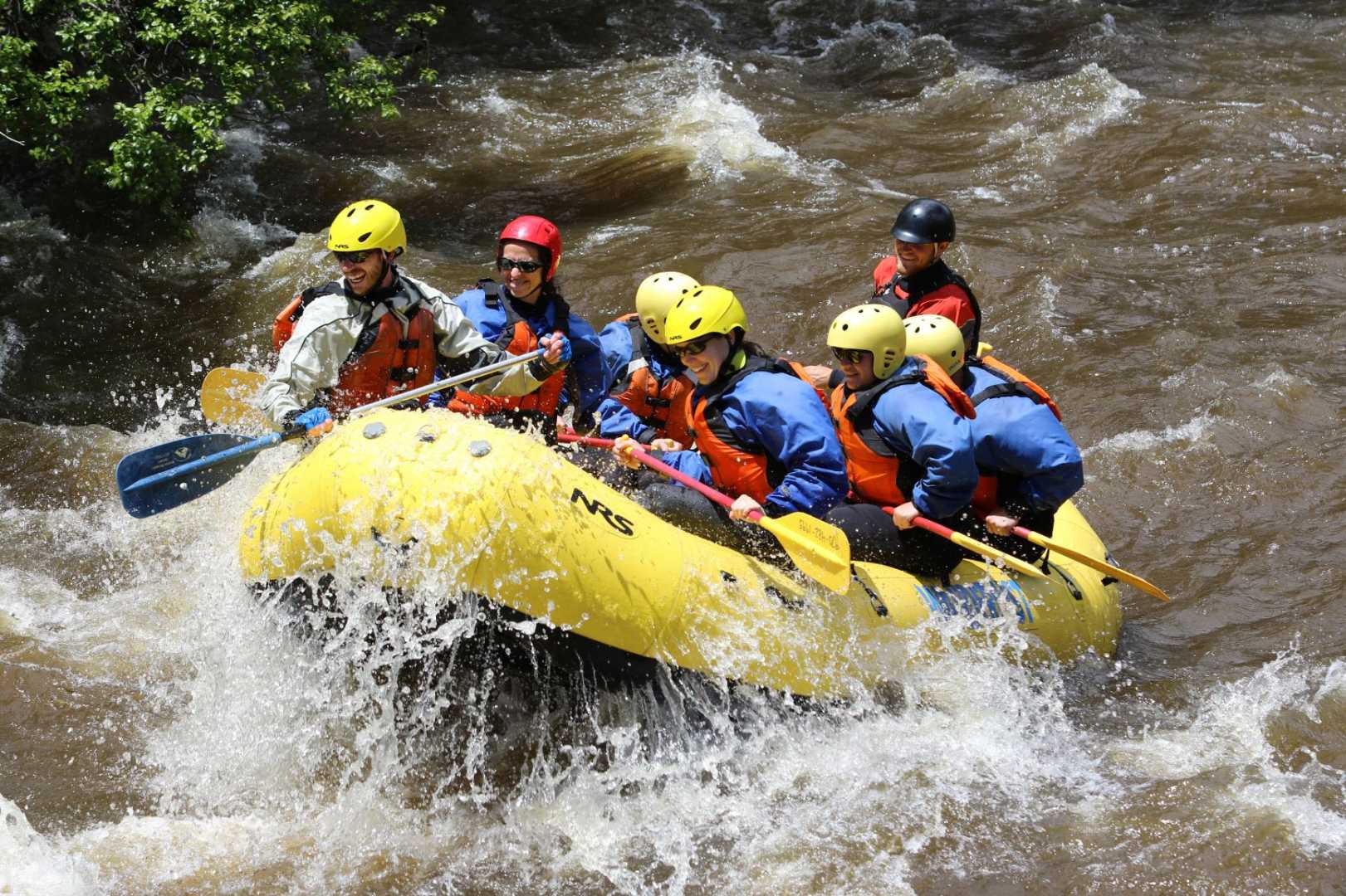 Fort Collins whitewater rafting on the Poudre River