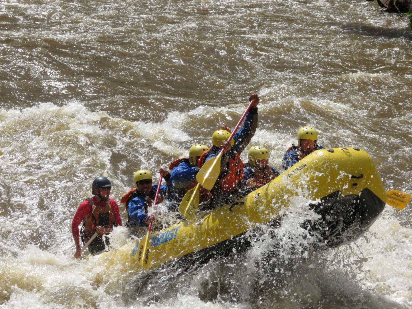 Closest whitewater rafting to Fort Collins